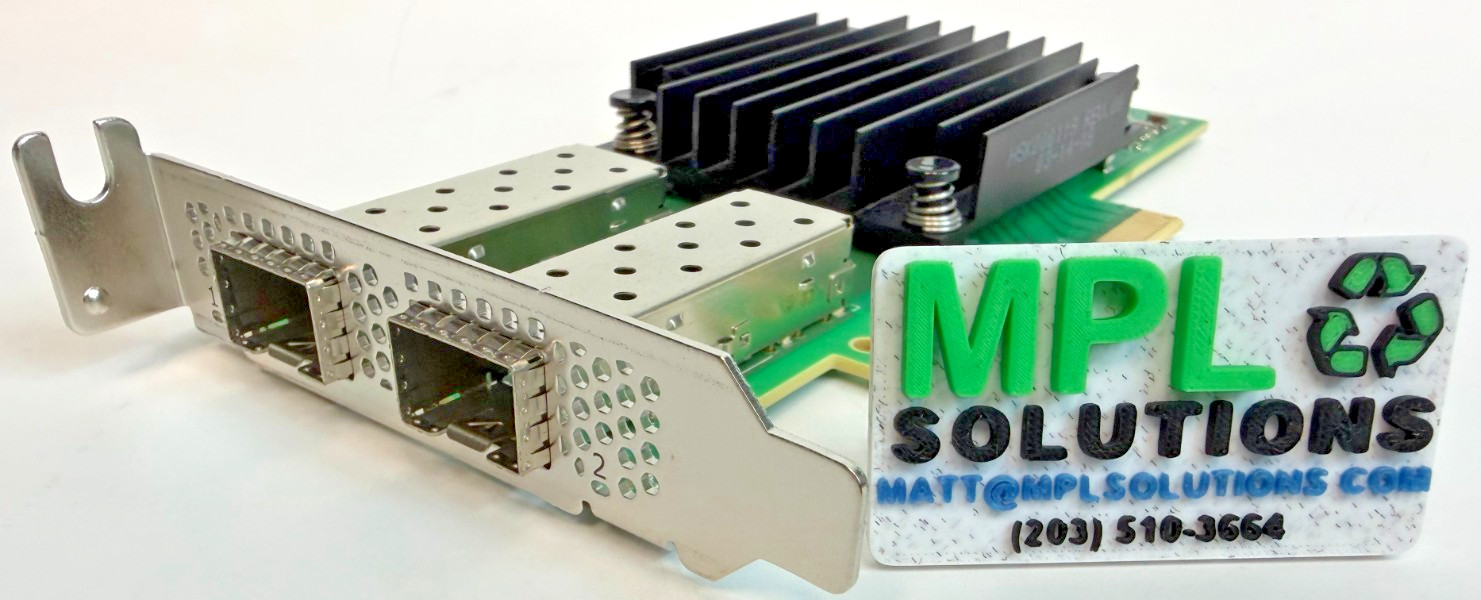 DELL Mellanox ConnectX-5 CX512A EN 10/25GbE DualPort SFP28 PCIeX8 Adapter 0PK5TN