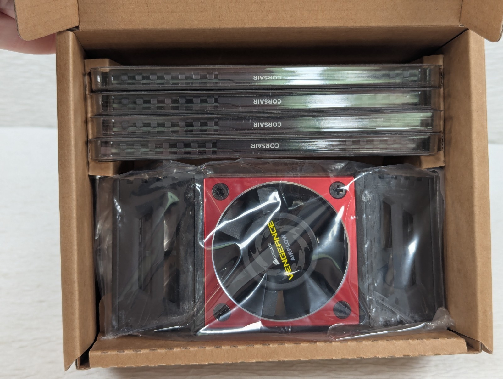 CORSAIR Vengeance LPX 32GB (4 x 8GB) DDR4 3600 Airflow Kit CMK32GX4M4B3600C16R