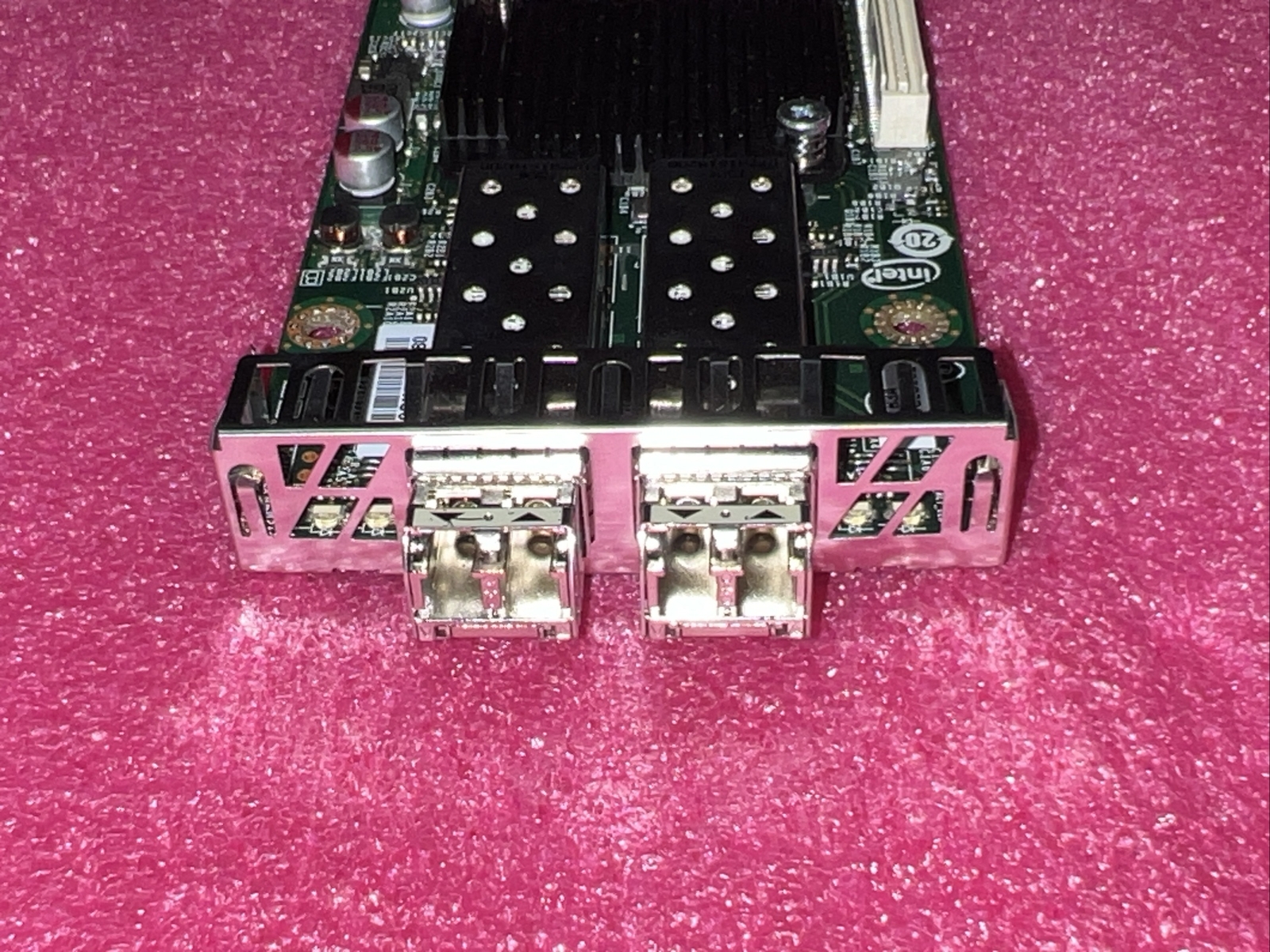 82599ES Intel Dual Port 10GbE SFP+ I/O Module PBA G23589-251 w/2-SFP PCI Express