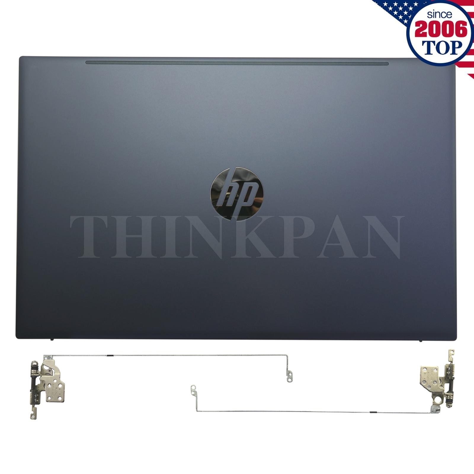 For HP Pavilion 15-EG 15T-EG 15-EH 15Z-EH LCD Back Cover Lid + Hinges Blue US