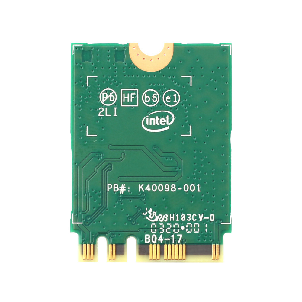 Wifi 6 Intel AX200 NGFF M.2 Dual Band BT 5.2 Wireless Network Card with Antennas