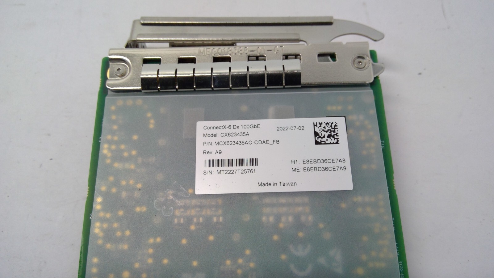Mellanox MCX623435AC-CDAE FB Single Port ConnectX-6 Dx 100GbE Adapter Card