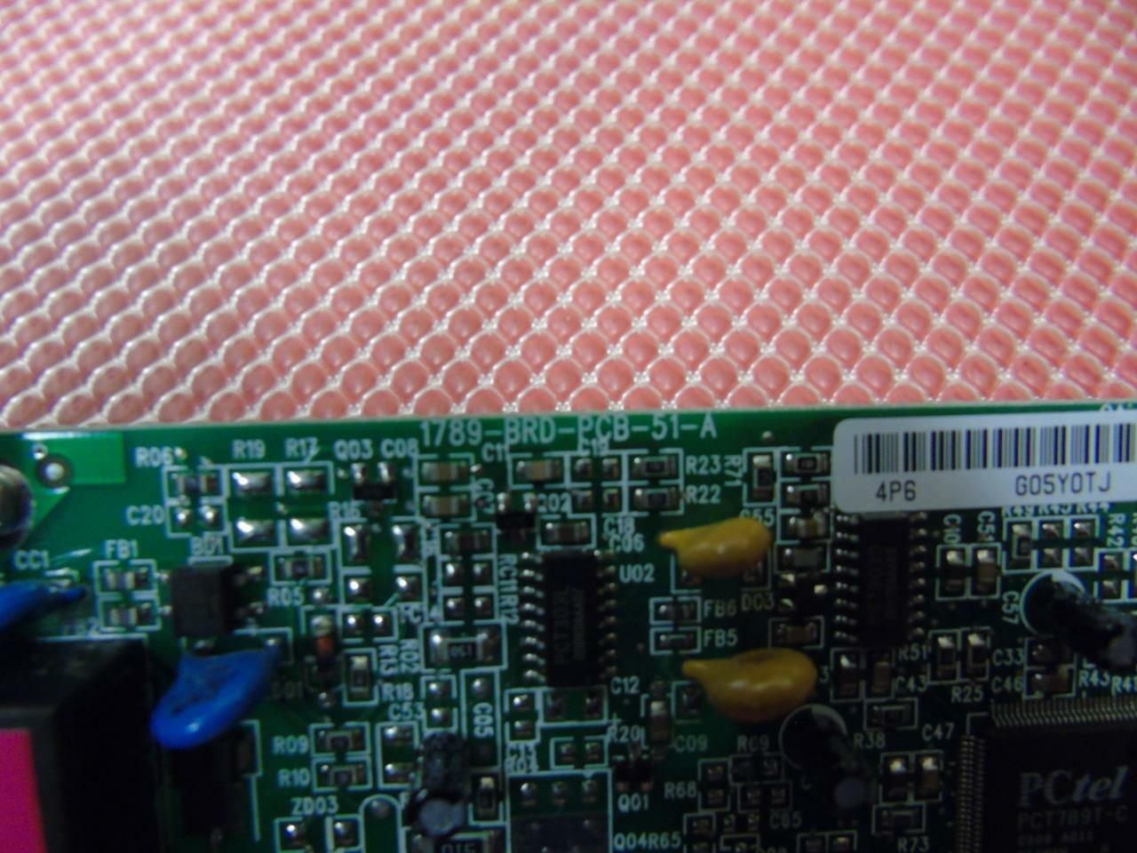 Compaq Presario 7594 Desktop PC PCI FAX Modem 174047-001, 1789-BRD-PCB-51-A