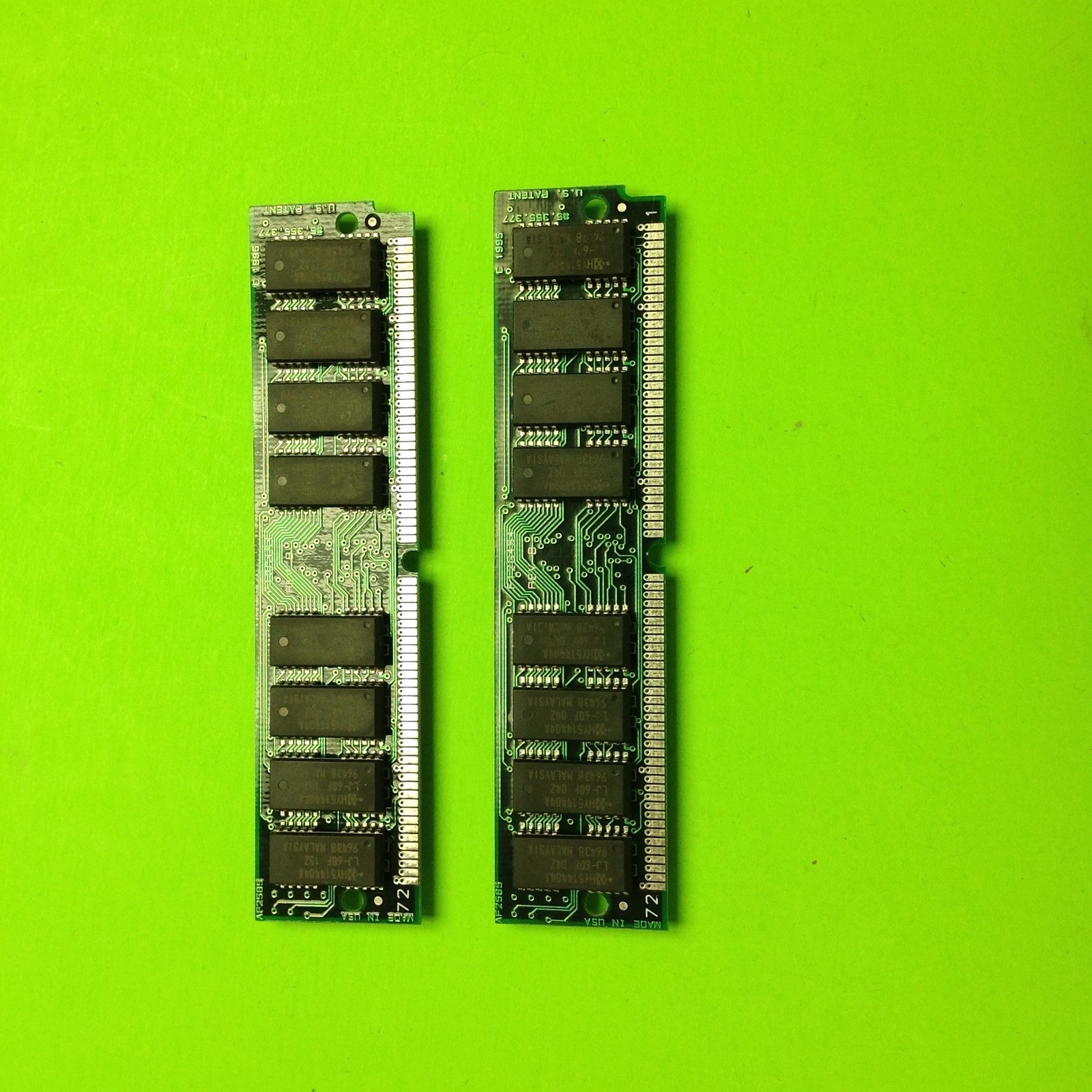 Set of (2) Generic Computer F12G4S4B Random Access Memory RAM