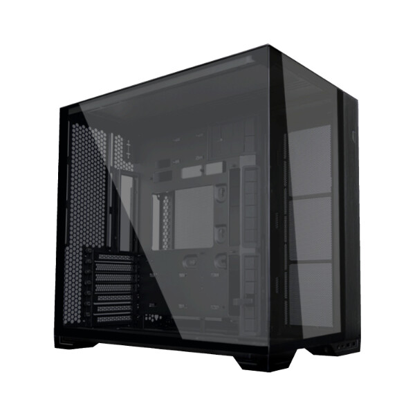 Lian Li O11Vision Compact O11VPX Black Steel Tempered Glass ATX Mid Tower Case