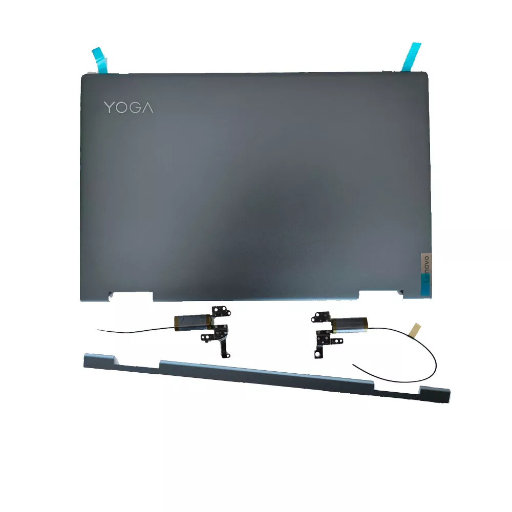 New For Lenovo Yoga 7-14ITL5 82BH 7-14ACN6 LCD Back Cover Hinges Moss Green/Gray