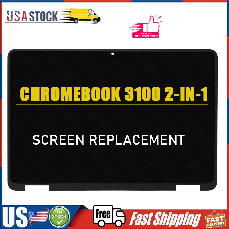 for Dell Screen Replacement Chromebook 3100 HD 1366×768 Matte LCD LED Display