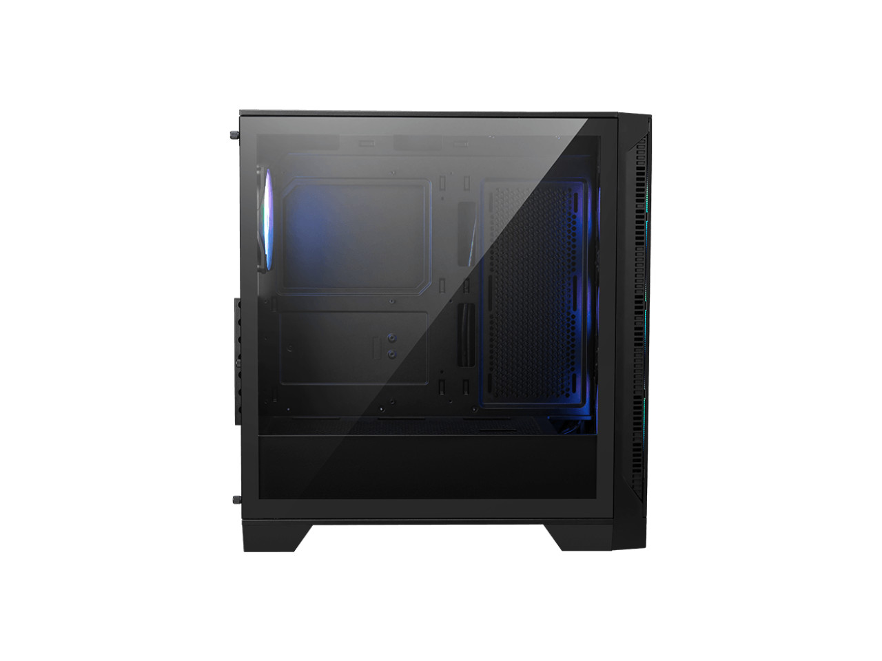 MSI MAG FORGE 321R AIRFLOW Black Computer Case, 2xUSB 3.2 Gen 1, 4x120mm ARGB Fa