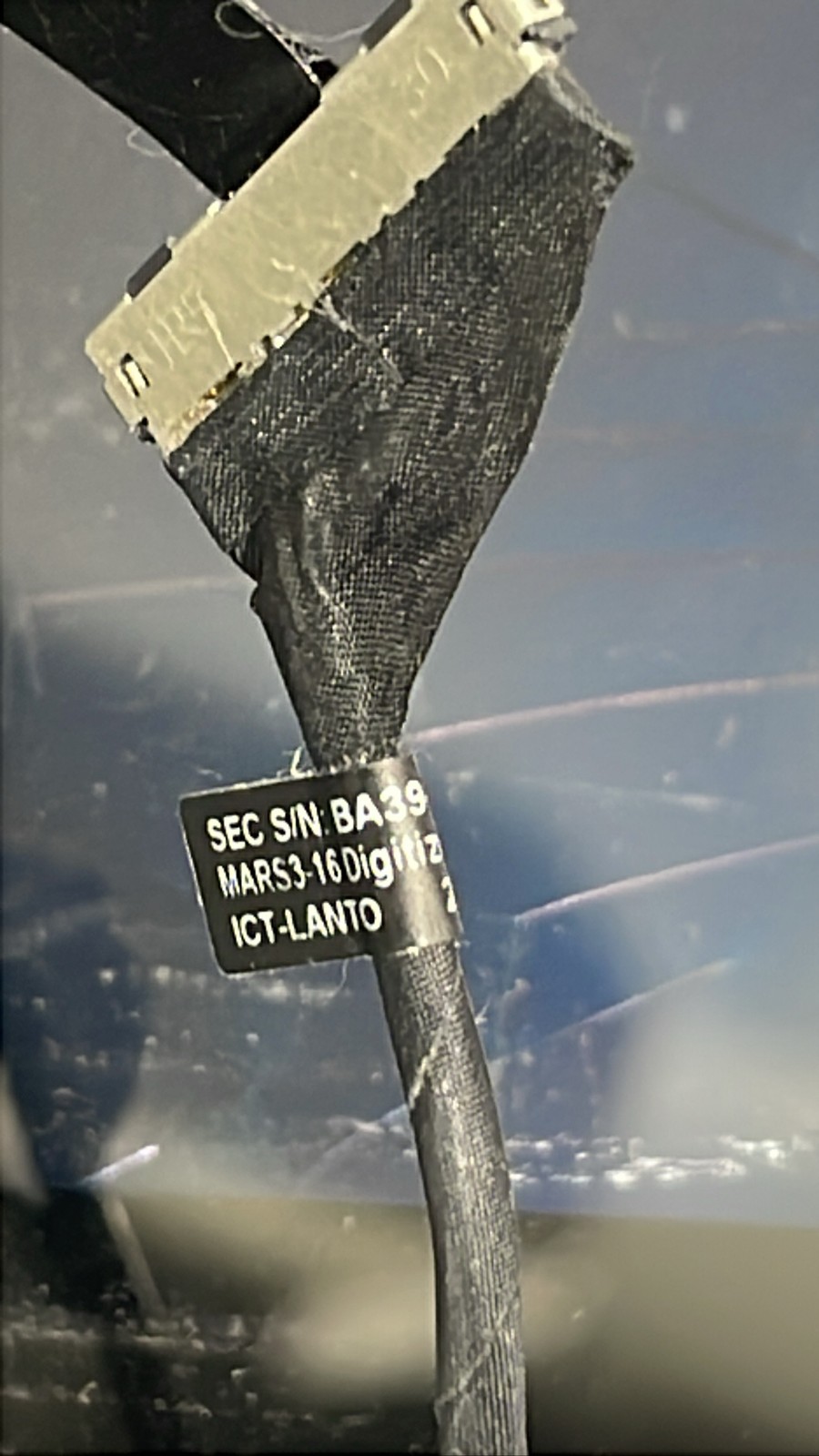 Samsung Galaxy Book Pro 360 OLED Display Assembly Hinges Cable