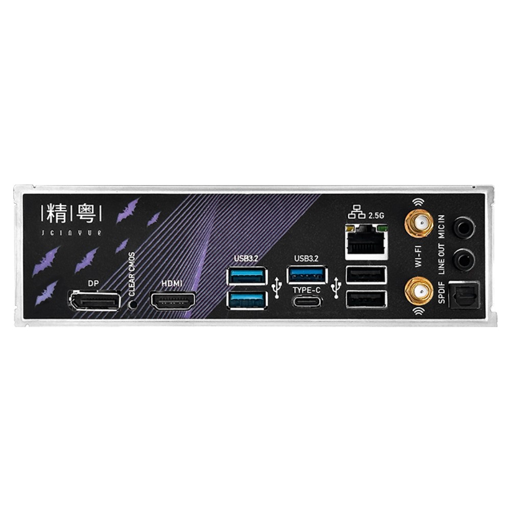 AM5 Mini ITX Motherboard B650I Night Devil, 2xDDR5 Max 96GB 7000+(oc) to 4800MHz