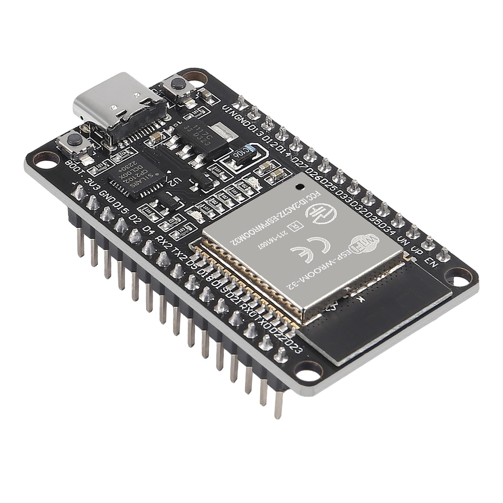 AITRIP 3PCS Type c 30pins CP2102 ESP-WROOM-32 ESP32 ESP-32S Development Board…