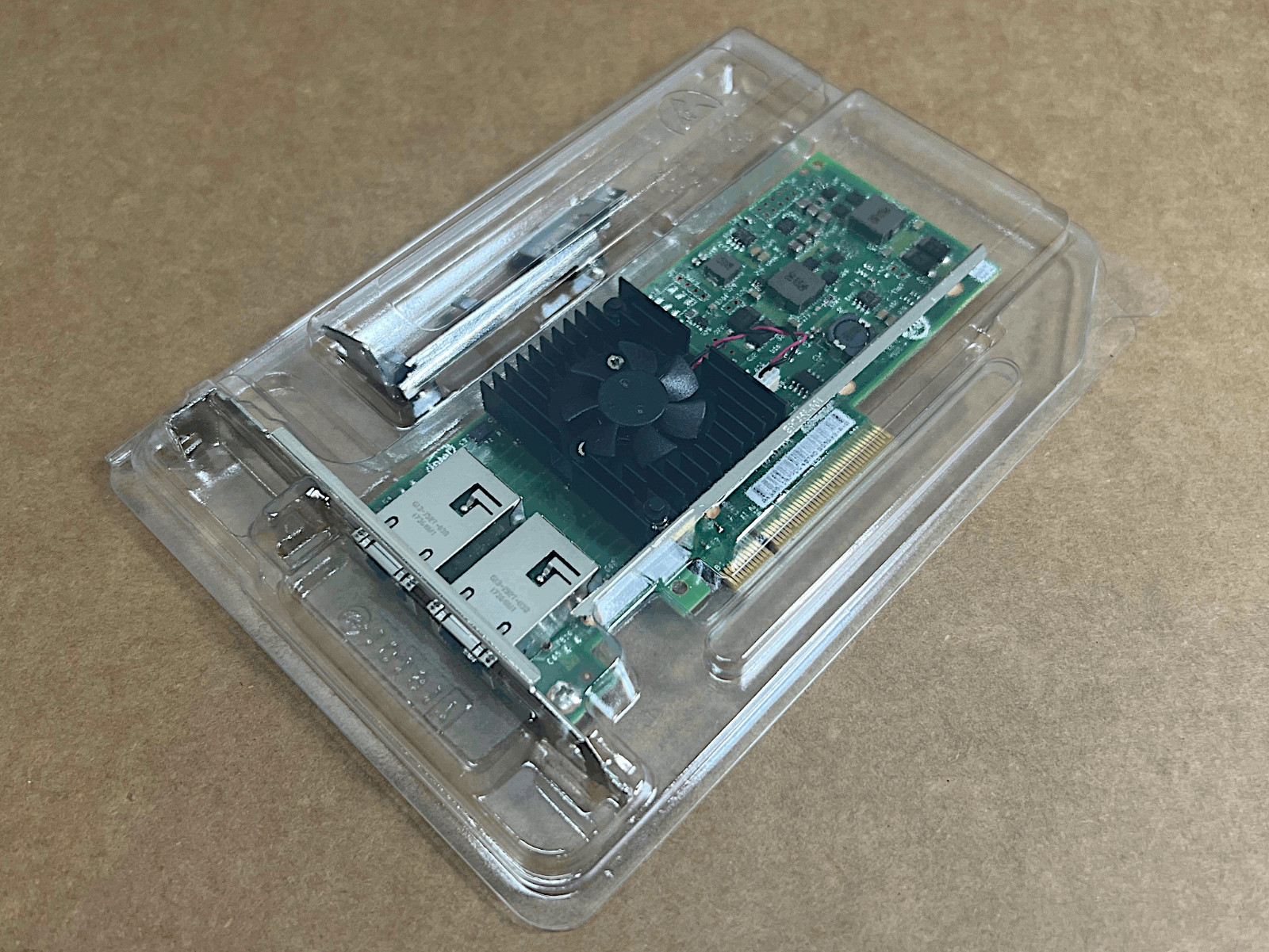 NEW! Intel X540-T2 2-Port 10Gbps RJ45 PCIe Ethernet Network Card – DELL K7H46