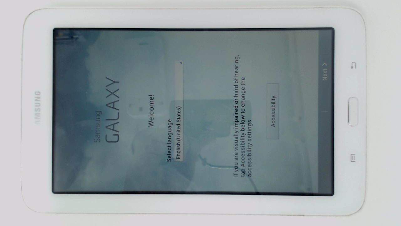 Samsung Galaxy Tab 3 Lite SM-T110 7″ Kids Tablet (White 8GB 1GB) WiFi RESIDUE