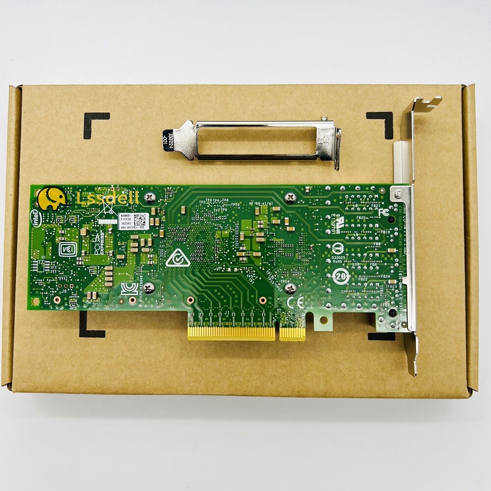 Dell Intel X710-T4L Quad Port 10GbE RJ45 Base-T Network Adapter