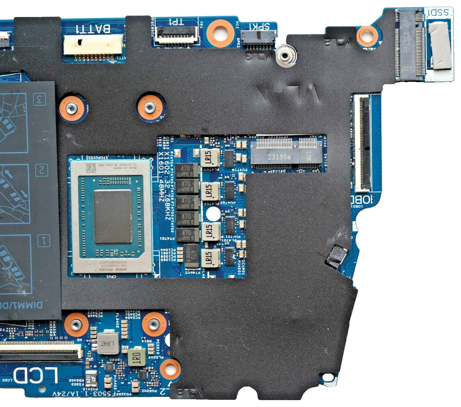 MT90K Dell Inspiron 14 7445 2-In-1 Ryzen 7 8840HS 3.3GHz 233056-1 Motherboard