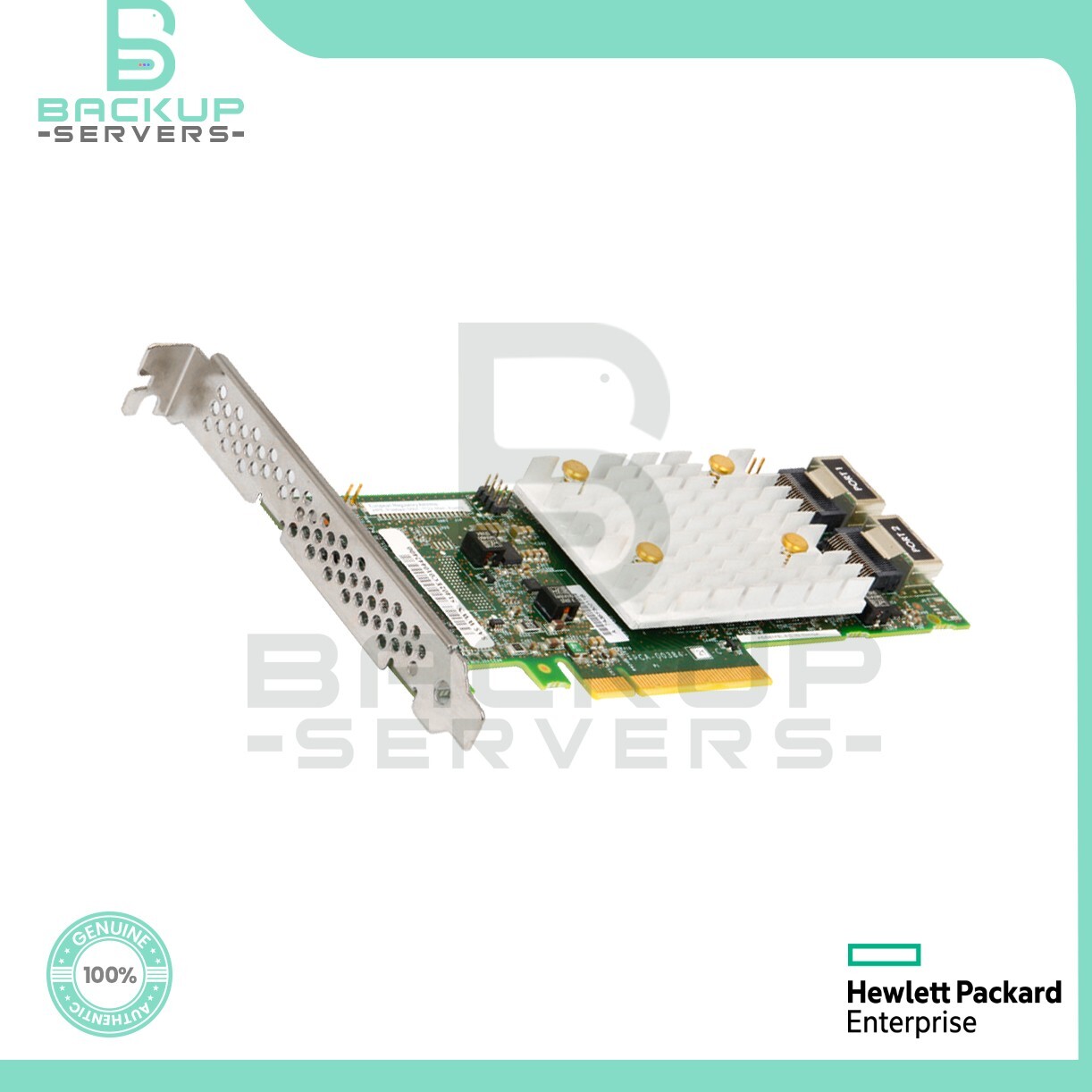 804394-B21 HP G10 E208i-P SR Smart Array 2-Port 12Gbps PCI-e SAS Controller Card