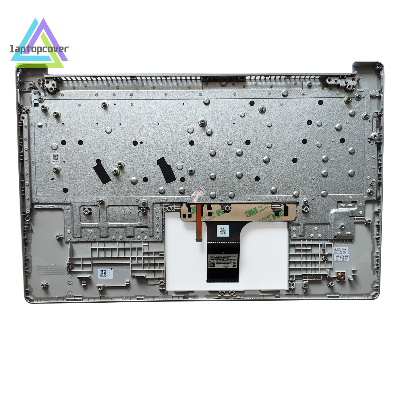 New Upper Case Palmrest With Backlit Keyboard For HP 15-FC 15-FD N36752-001