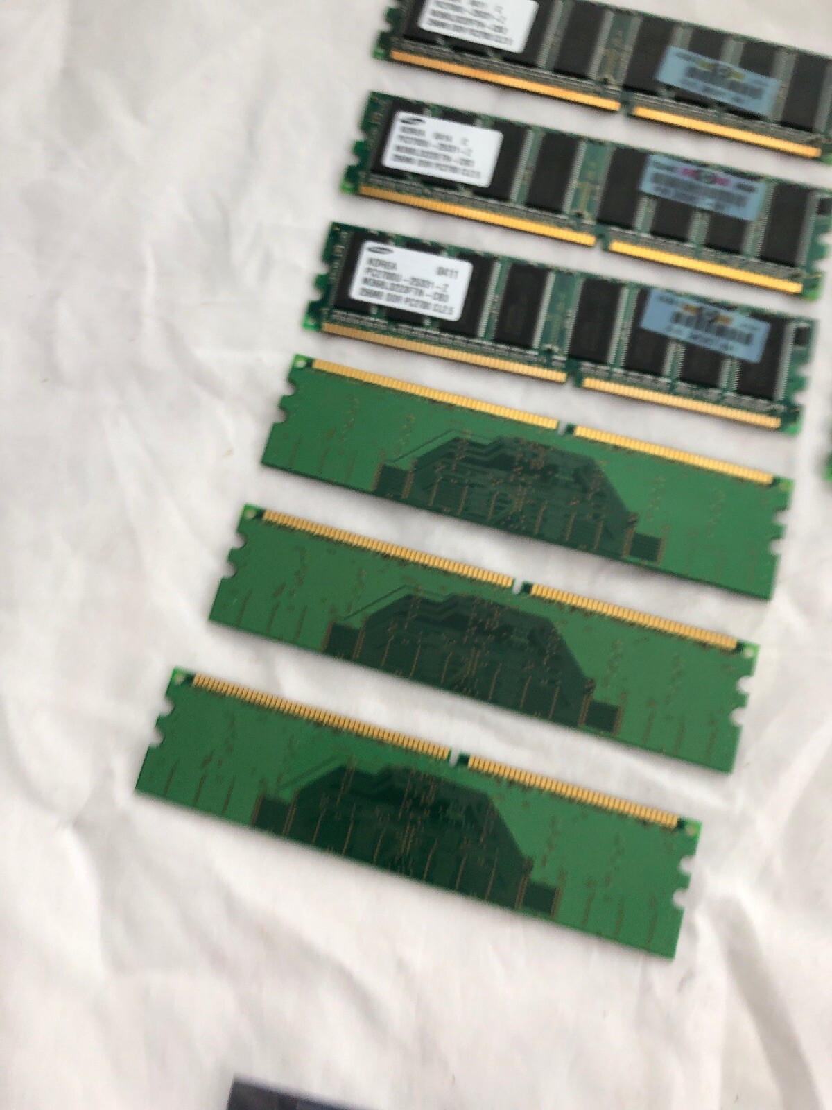 256MB DDR – SDRAM PC2700 333 CL2.5 MEMORY Samsung HP P/N 305957 305956 Warranty