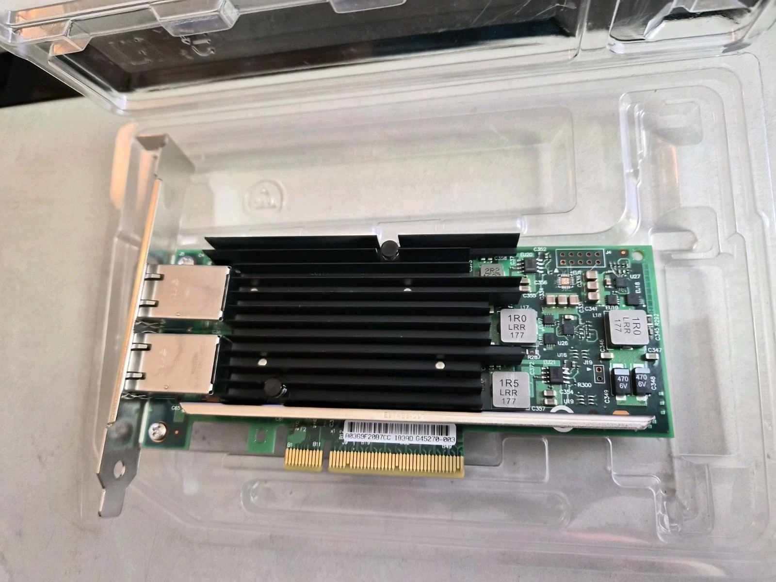 Intel X540T2 Converged Network Adapter T2, 10gbase-t
