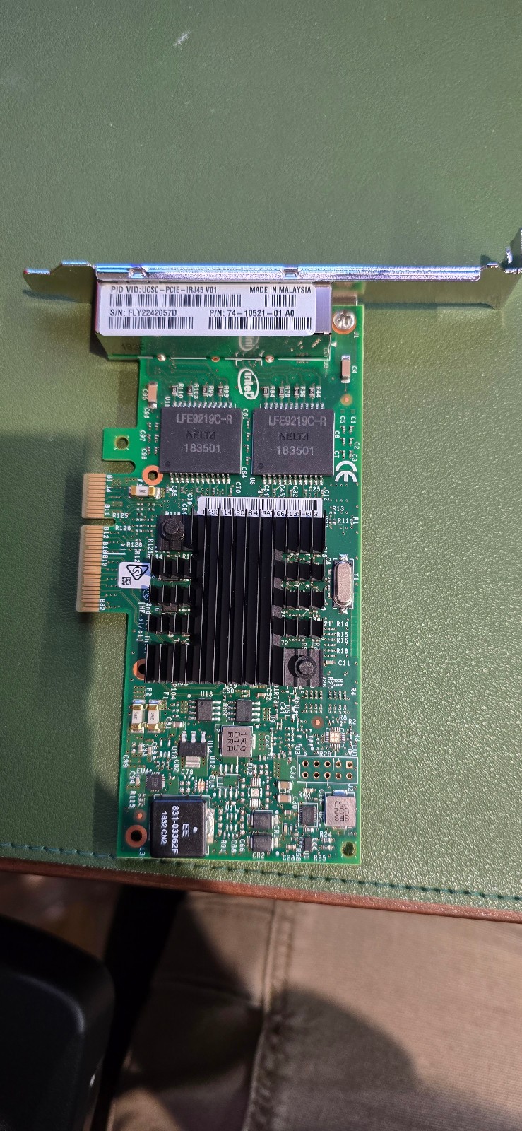 CISCO 74-10521-01 UCS Intel i350 Quad Port 1GB Adapter