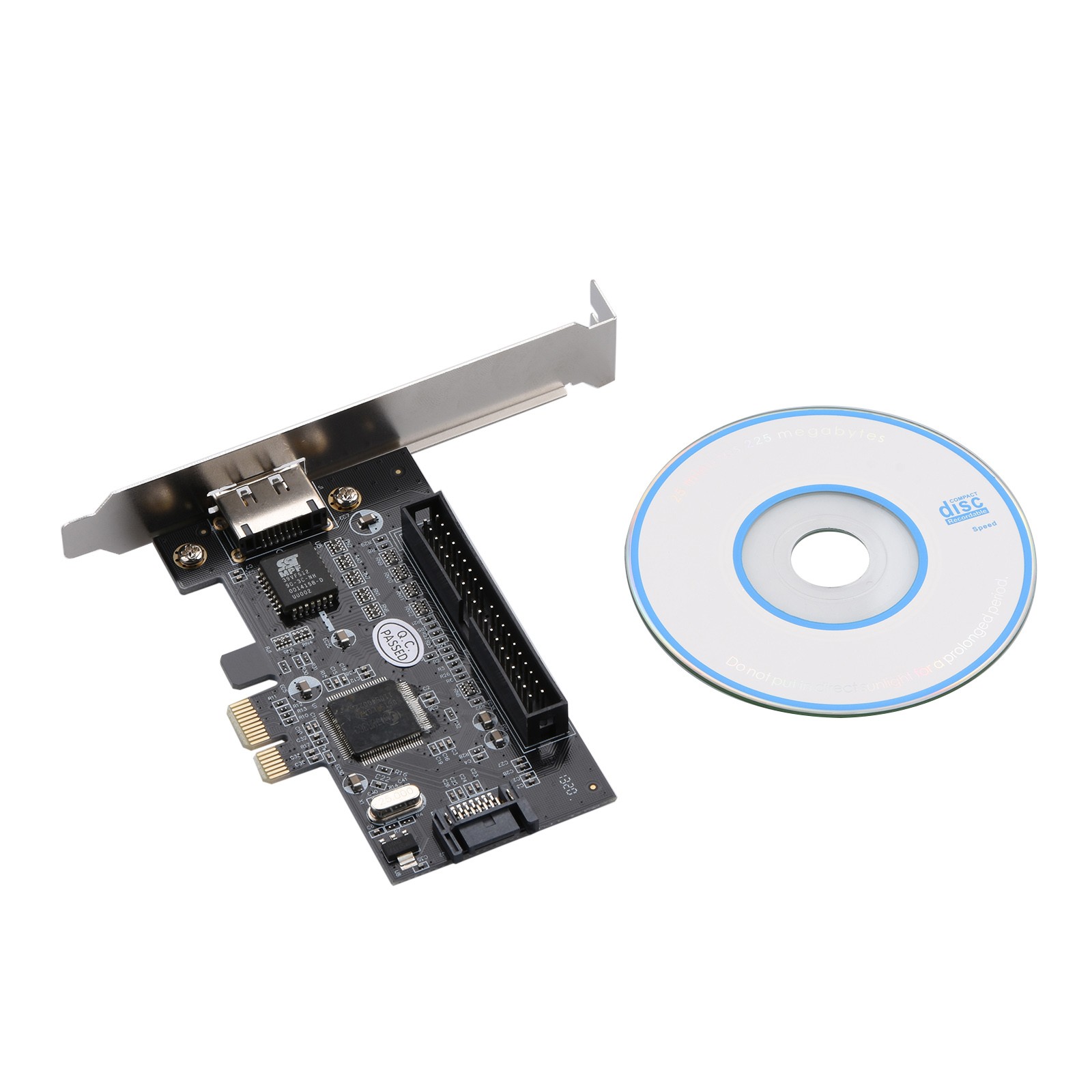 PCI-E to eSATA SATA IDE Expansion Card Raid Controller Adapter JMB363 ATA133