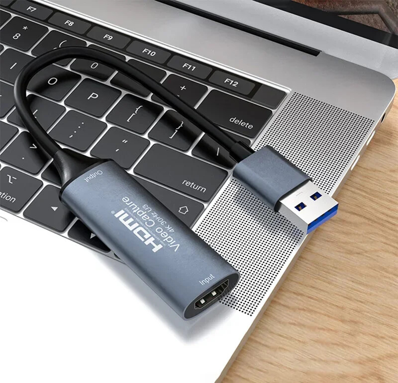 Type C USB 3.0 HDMI Video Capture Card 4K 1080P Fr Game Recording Live Streaming