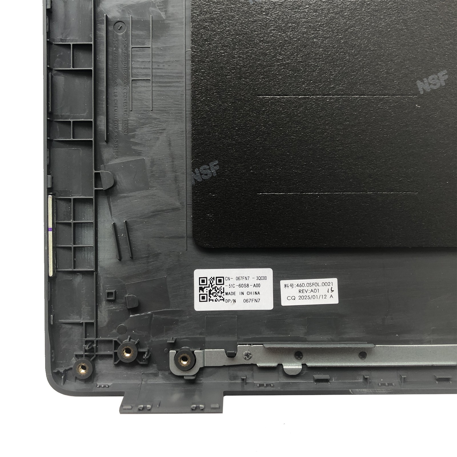 New For Dell Latitude 3440 3450 LCD Back Cover Top Case Rear Lid 67FN7 067FN7 US