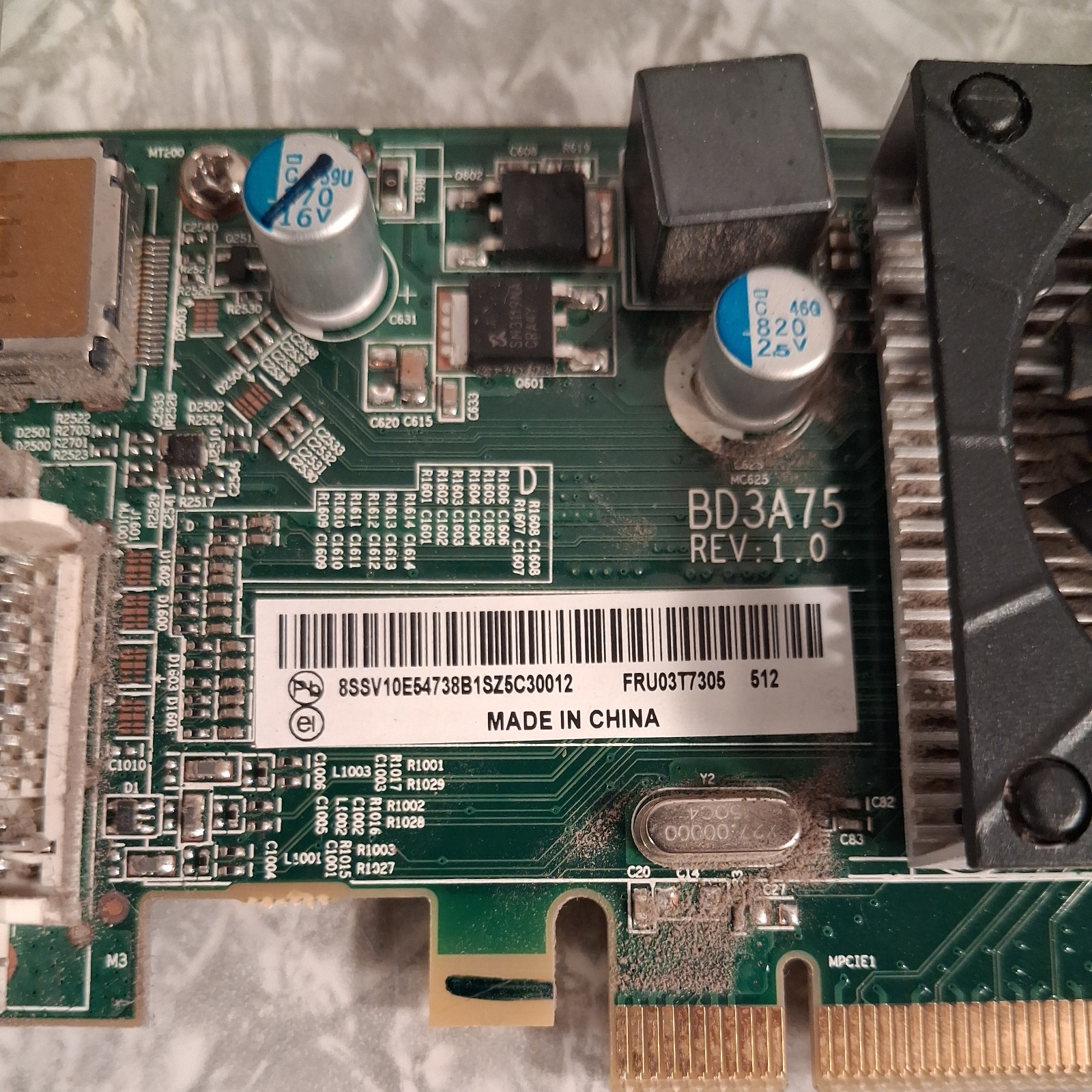 Lot of 6 Assorted Graphics Card video cards Untested Unknown Conditions