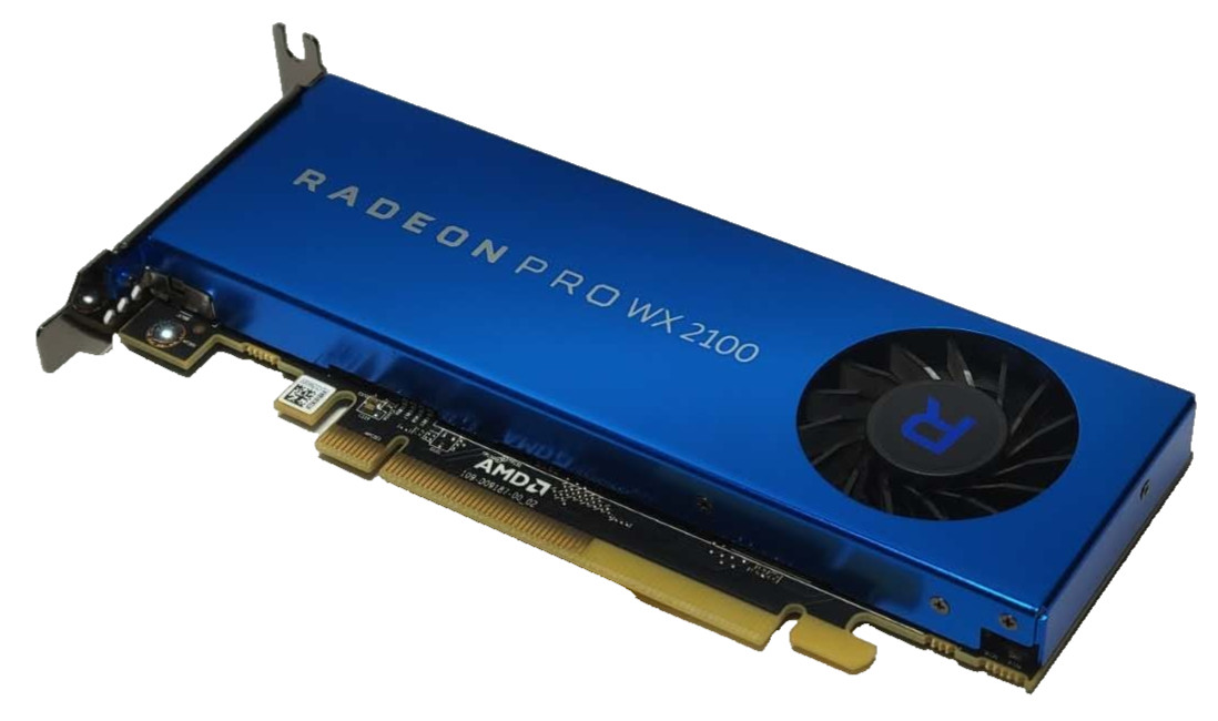 AMD Radeon PRO WX 2100 WX2100 2GB GDDR5 Graphics Video Card Low Profile