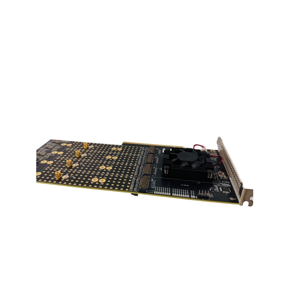PEX8749 8Ports M.2 NVMe SSD PCI-E X16 PLX8749 Adapter M.2 IT Mode ZFS TrueNAS US