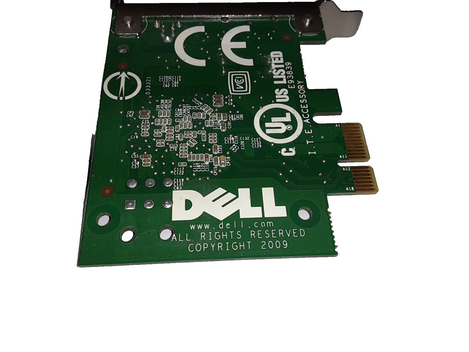 Dell 0JGXNJ 91WRC DPWC200 Full-Height PCI-Express FireWire Expansion Card DPWC20