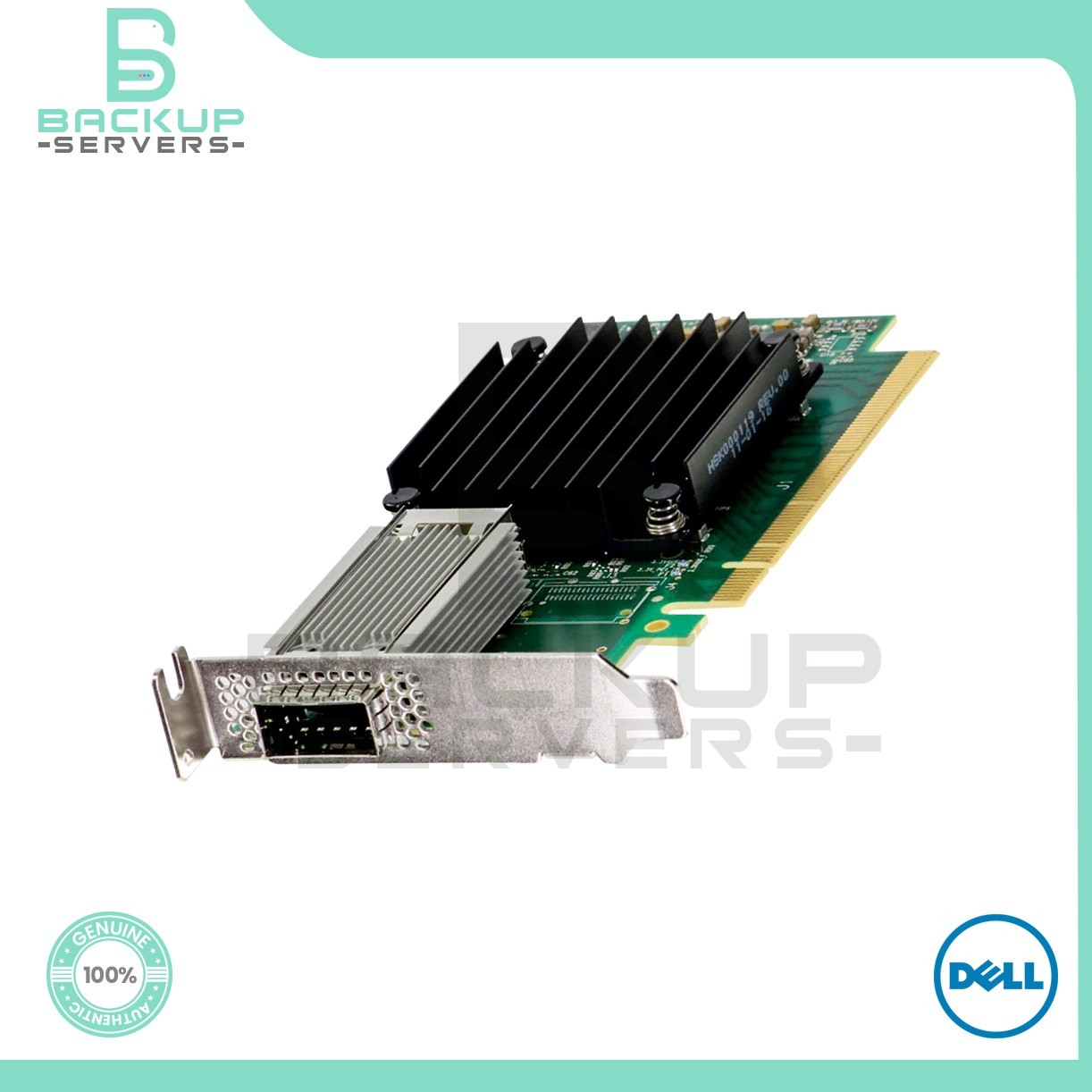 JJN39 Dell CX455A ConnectX-4 1-Port 100Gbps QSFP28 PCI-e 3.0 Network Adapter