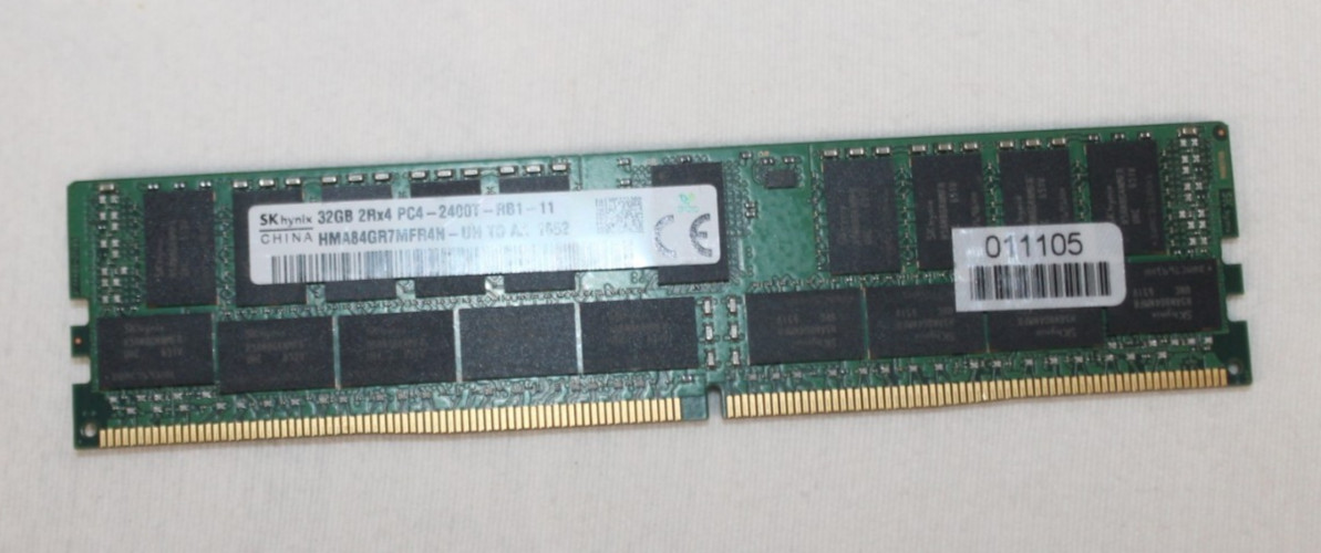 SK Hynix 32GB DDR4 2Rx4 PC4-2400T-RB1-11 HMA84GR7MFR4N-UH RDIMM Server RAM