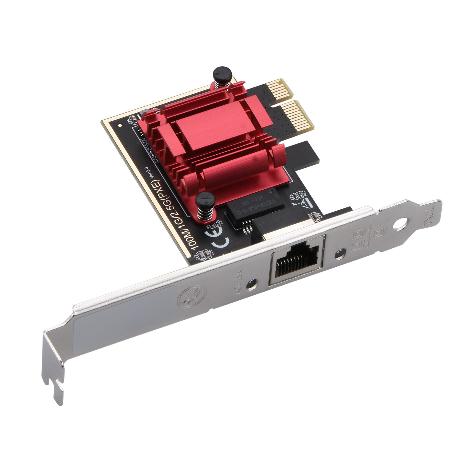 Network Card RTL8125 2.5G Ethernet Card IEEE Standards High Compatibility