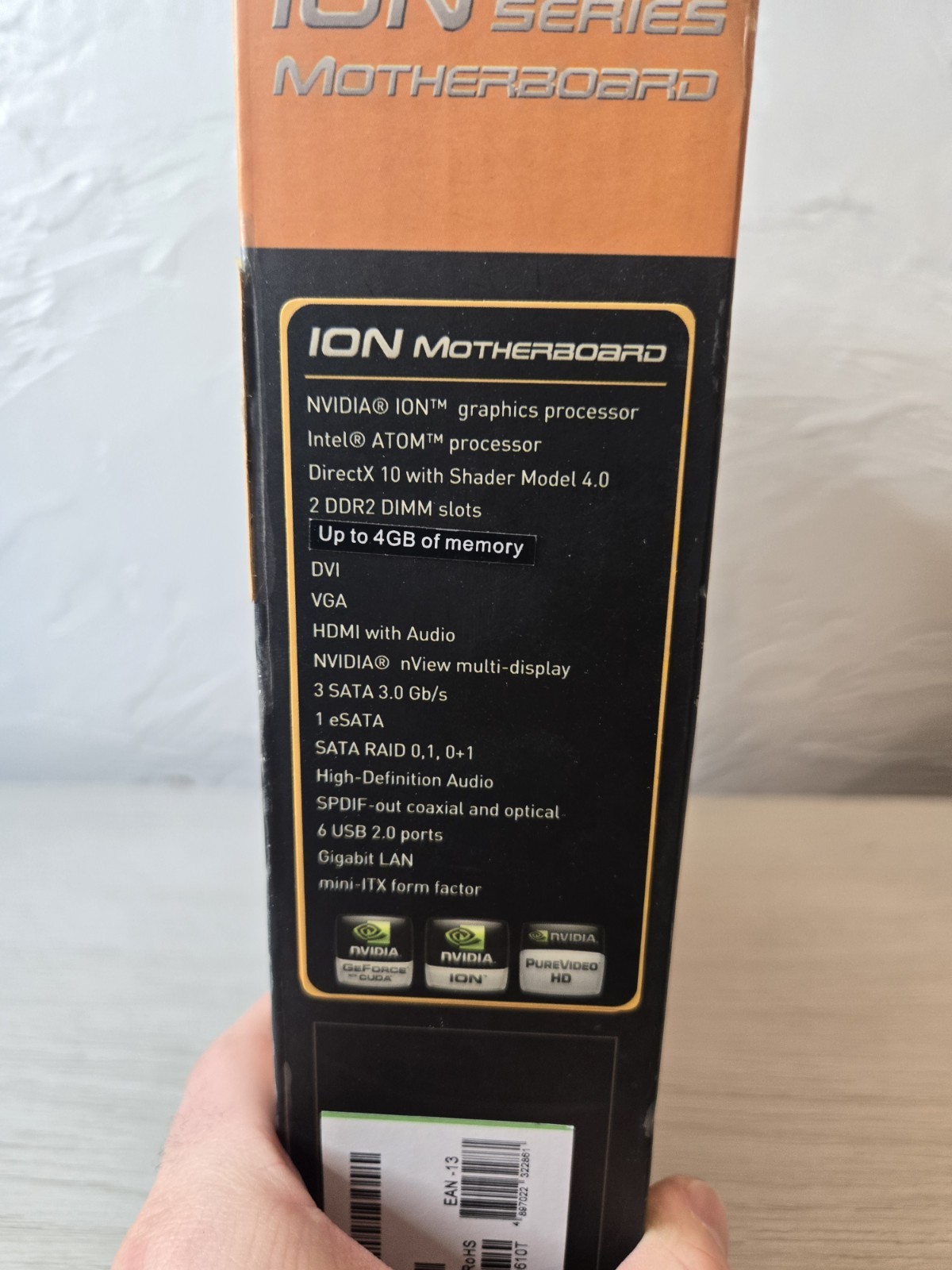 NEW Zotac ION Atom N230 Motherboard ” See Photos And Description”