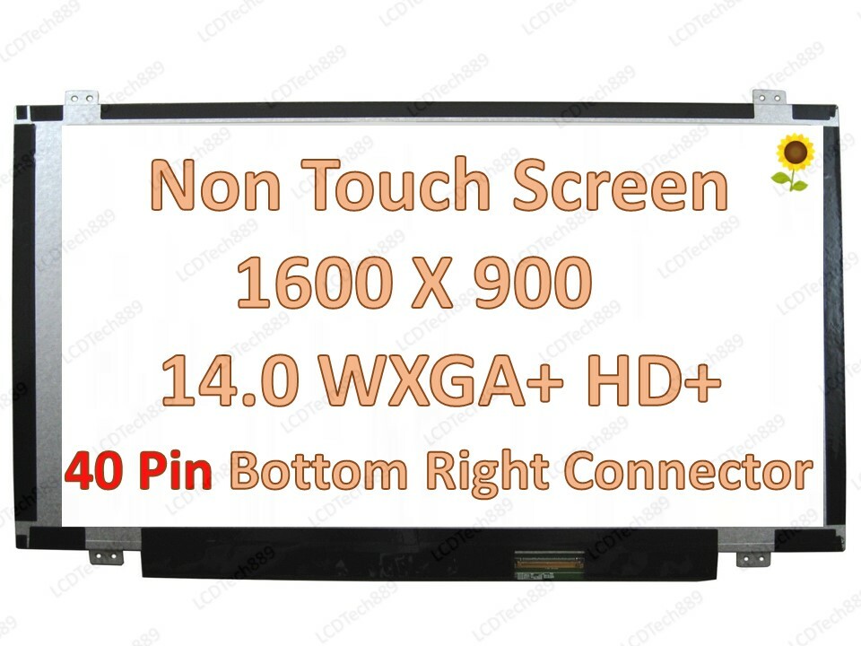 14.0″ 1600×900 LED Screen for DELL JY0DK LCD LAPTOP 0JY0DK