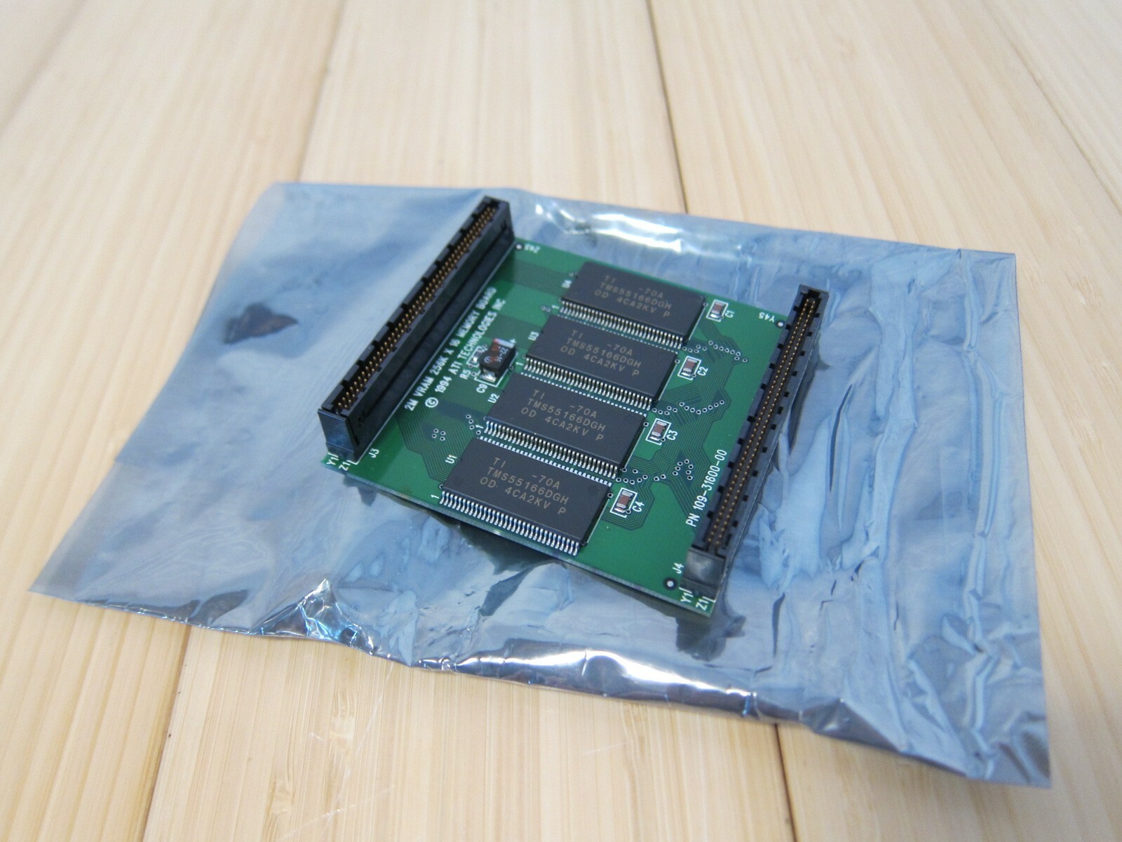 NOS 1994 ATI 2MB VRAM Memory Board Video Storage Upgrade Module 109-31600-00