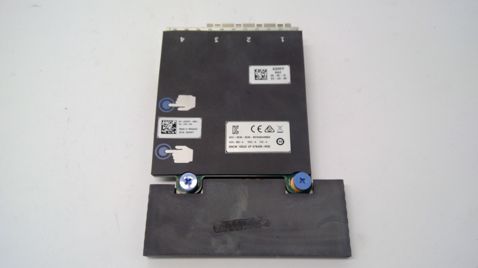 Dell 57840s 10Gbps SFP+ rNDC Network Daughter Card 0XGRFF XGRFF R630 0JC10M