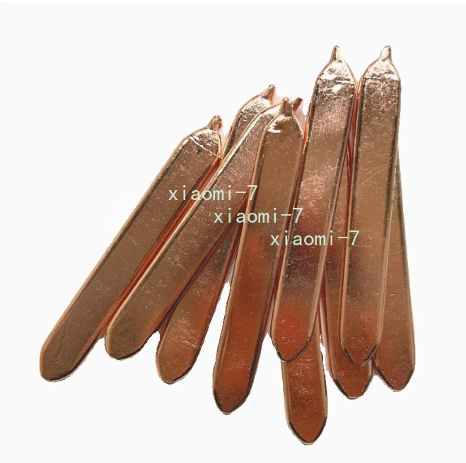 Copper Flat Heat Pipe for Cooling Laptop CPU GPU Heatsink 11x3mm length 50-400mm