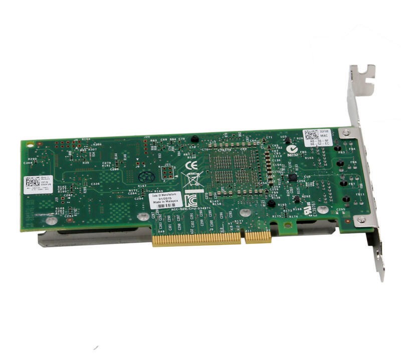 INTEL/DELL X540-T2 10GbE Genuine CONVERGED DUAL PORT NETWORK ADAPTER K7H46/3DFV8