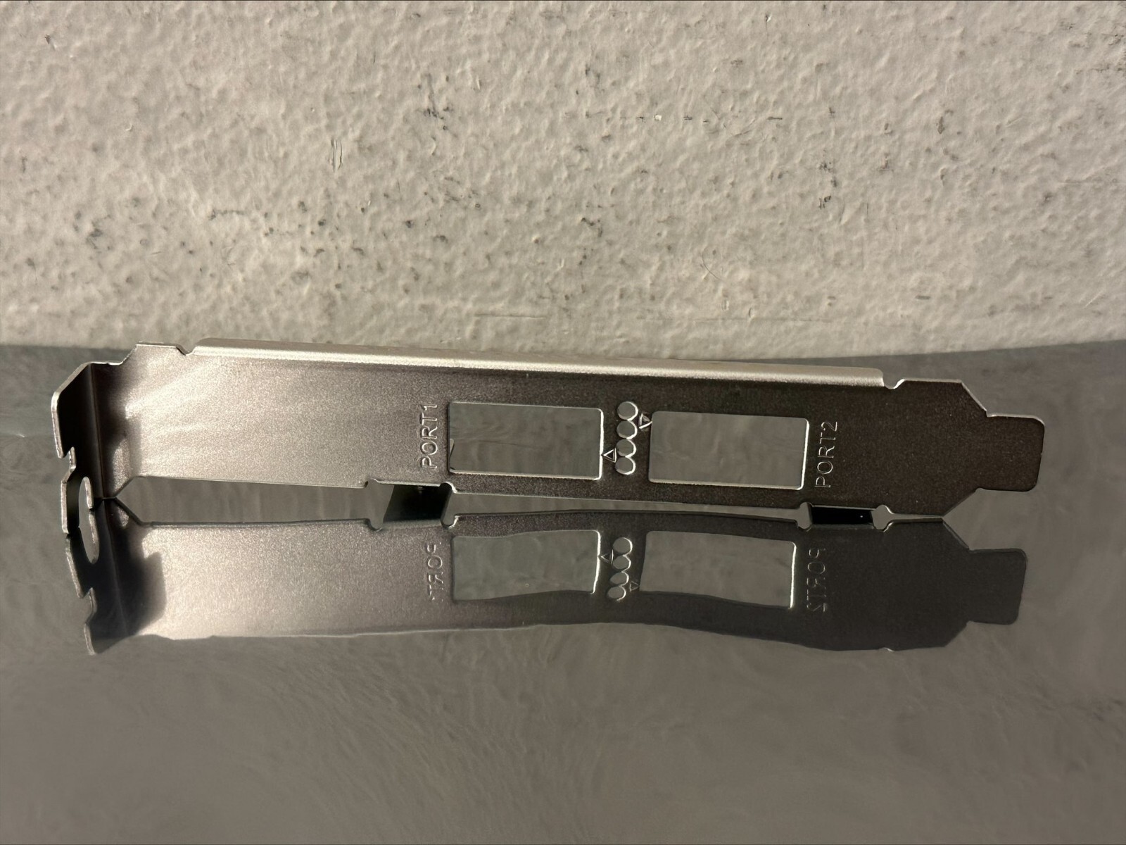 Full-Height Bracket for Dual-Port ConnectX-3 QSFP NIC New for MCX354A, MCX314A