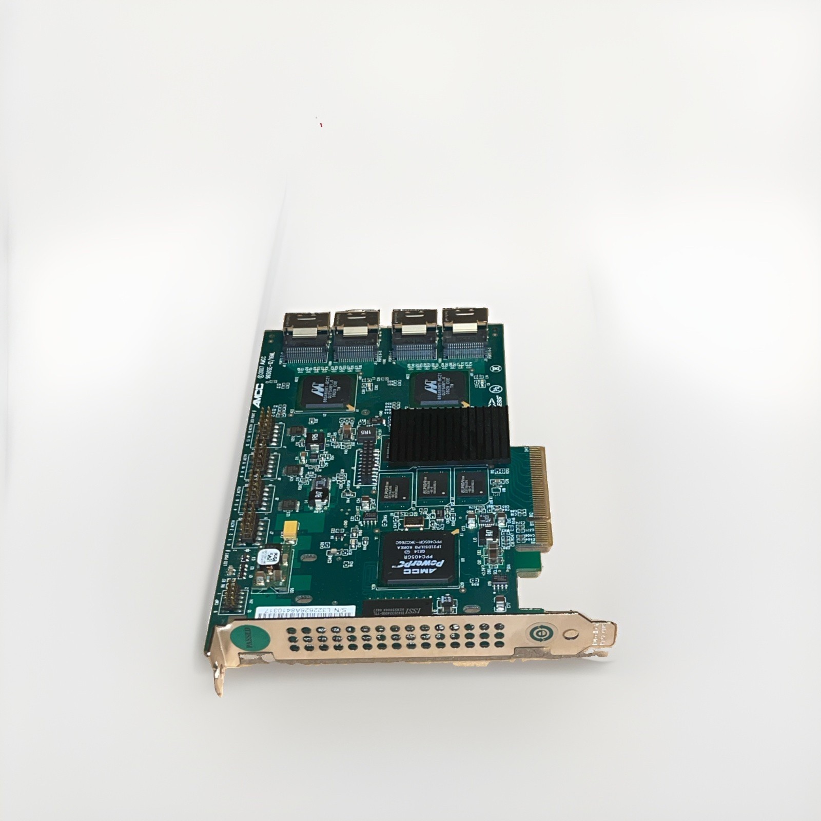 LSI 3Ware 9650SE-12/16ML 16x SATA PCIe RAID Controller + 2x Cables for 4xSATA HDD