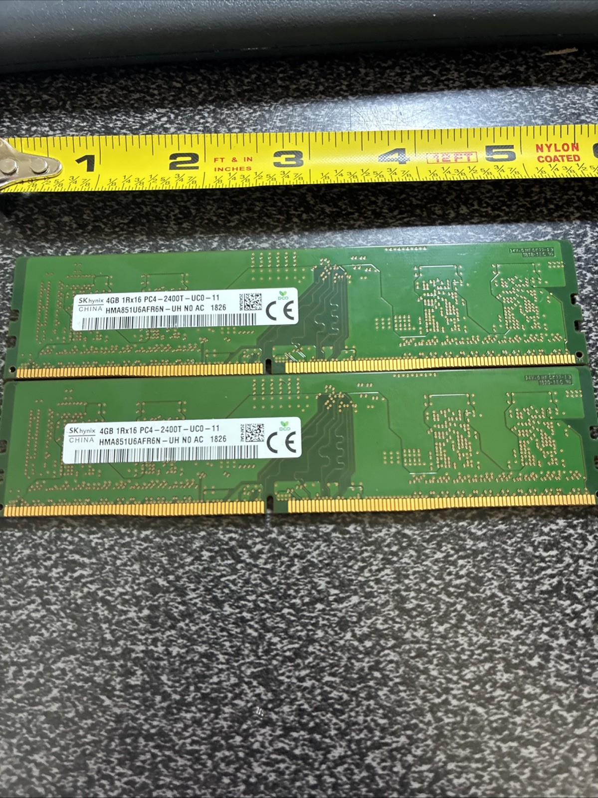 SK HYNIX 4GB 1Rx16 PC4-2400T-UCO-11 DDR4 SDRAM DESKTOP