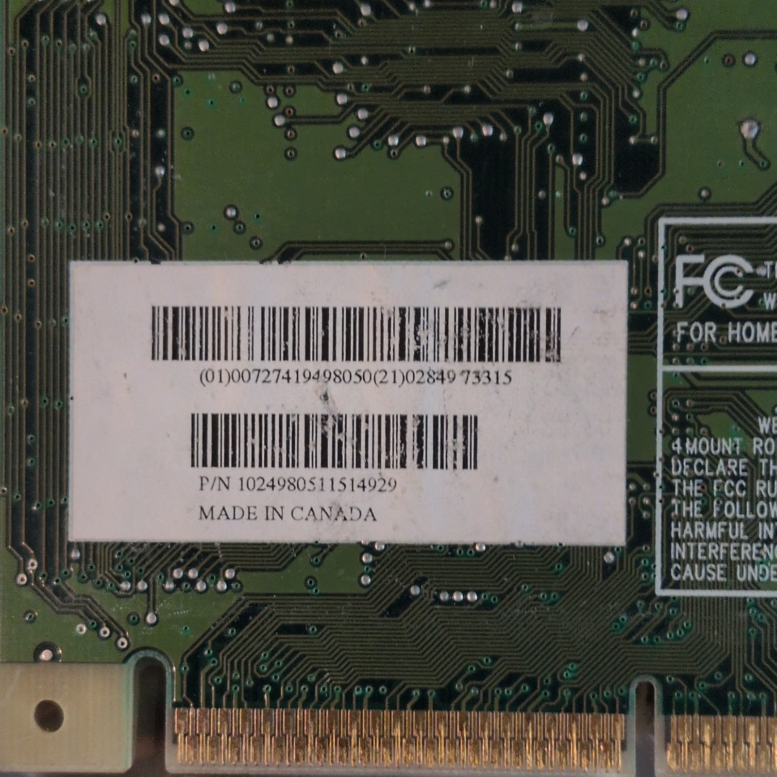 ATI Rage Pro Turbo AGP VGA Graphics Card pn 109-49800-10 1998