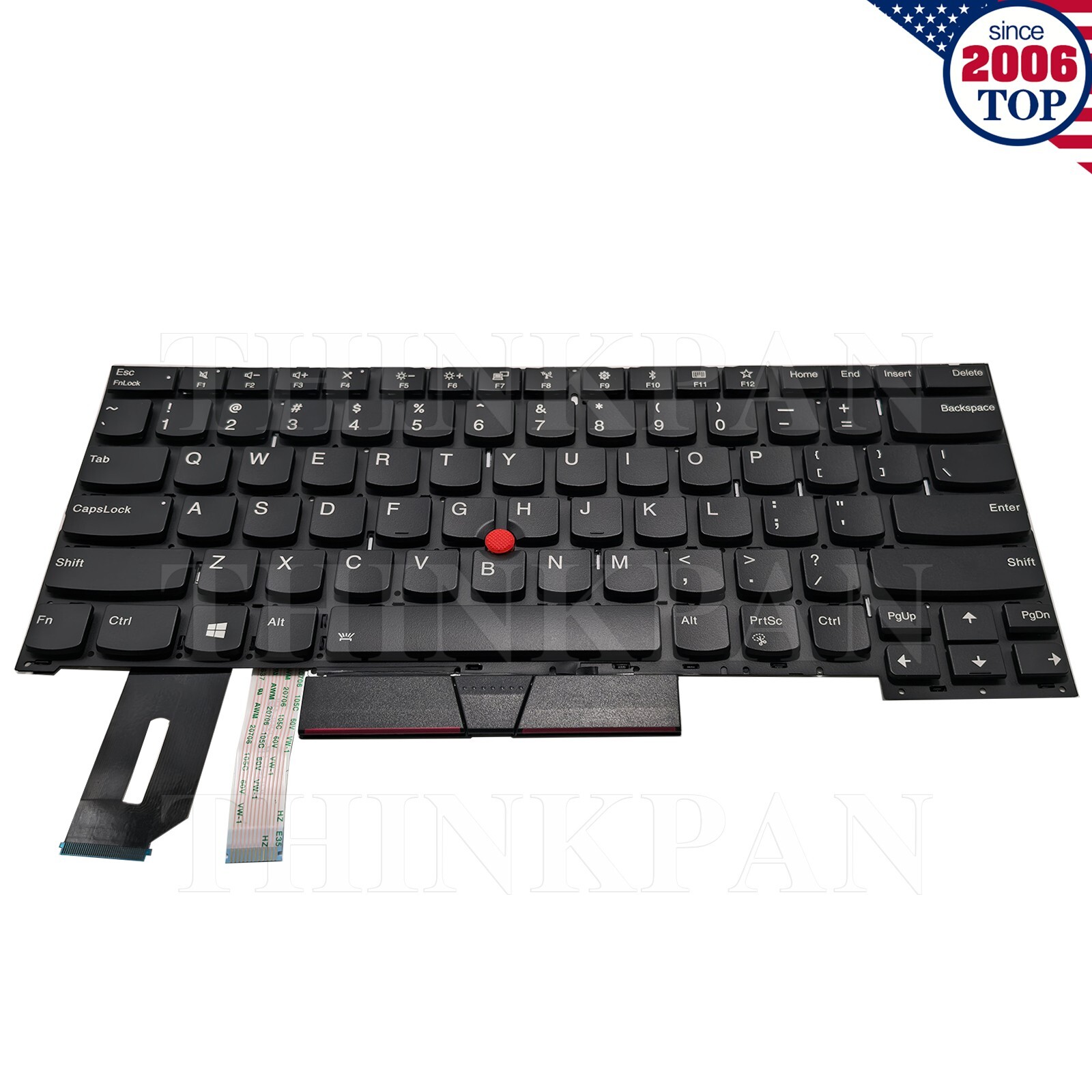 US Keyboard with Backlit for Lenovo ThinkPad T490S T495S P1 X1 Extreme Gen1 Gen2