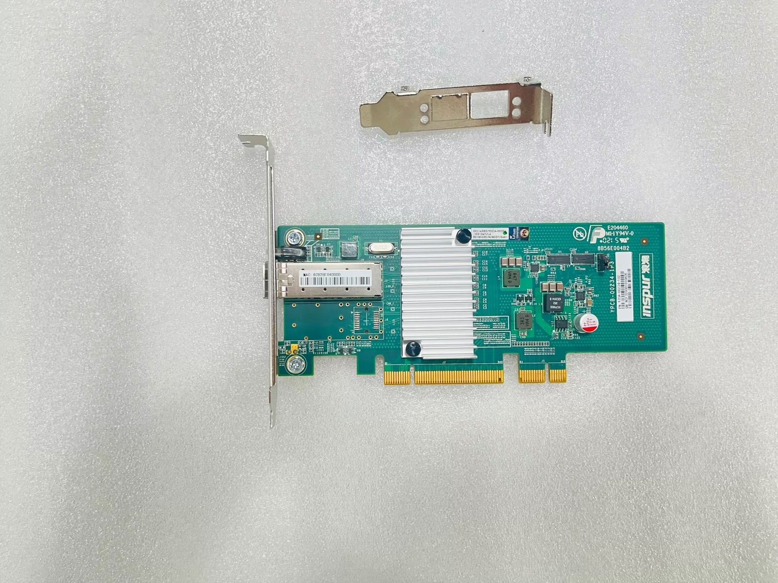 INSPUR X520-DA1 Chip：Intel82599EN 10GbE Ethernet Converged Network Adapter