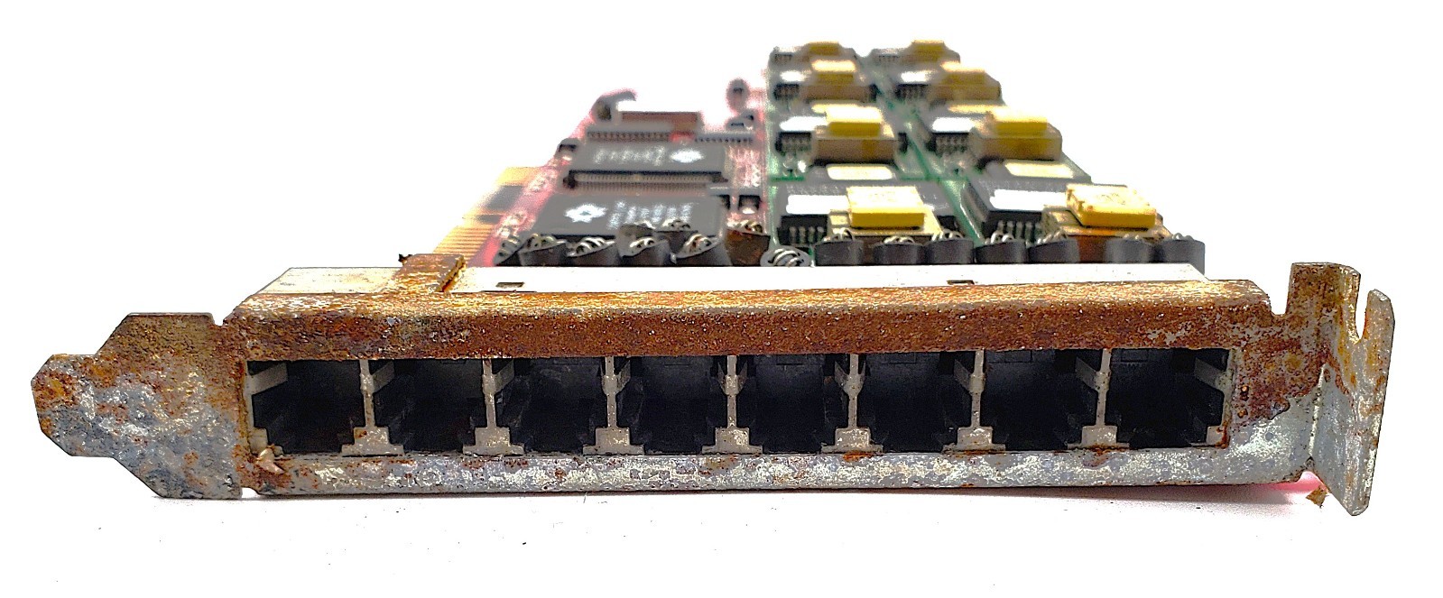 Comtrol Rocketmodem 8 | 33.6Kbps Modem ISA Card Fully Populated See Description