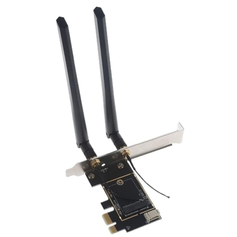 Laptop to Desktop (PCIe x1) Wi-Fi Card Converter for M.2 PCIe Network Cards