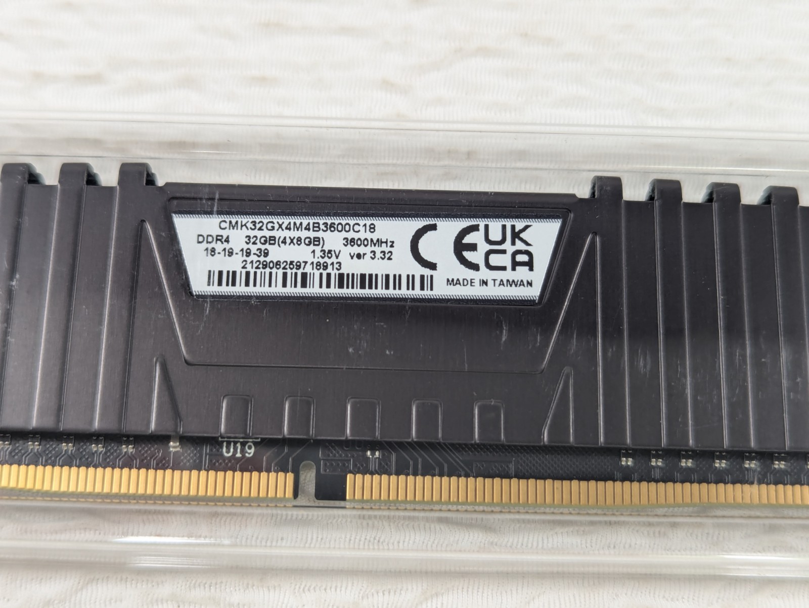 CORSAIR Vengeance LPX 32GB (4 x 8GB) DDR4 3600 Airflow Kit CMK32GX4M4B3600C16R