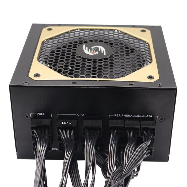 New RGB Gaming 600w Power Supply Full-Modular ATX PC Case PSU Power Supplies